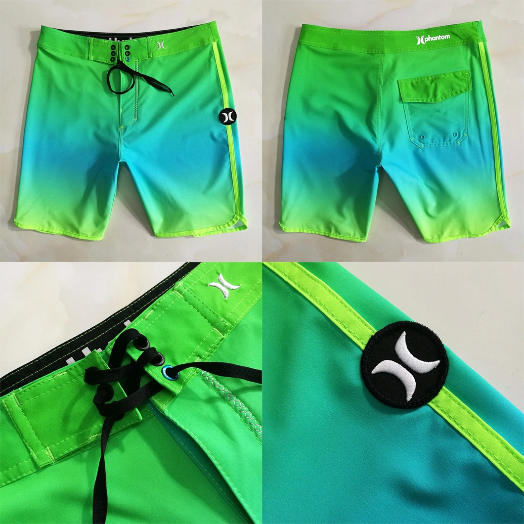 OEM Eco Friendly Men&prime;s Swim Beach Trunks Recycled Board Shorts for Boys