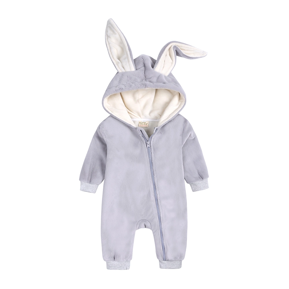 Animal Cosplay One Piece Rompers Christmas Halloween Baby Girl Costume Baby Boys&prime; Rompers Warm Pajamas Outdoor Romper