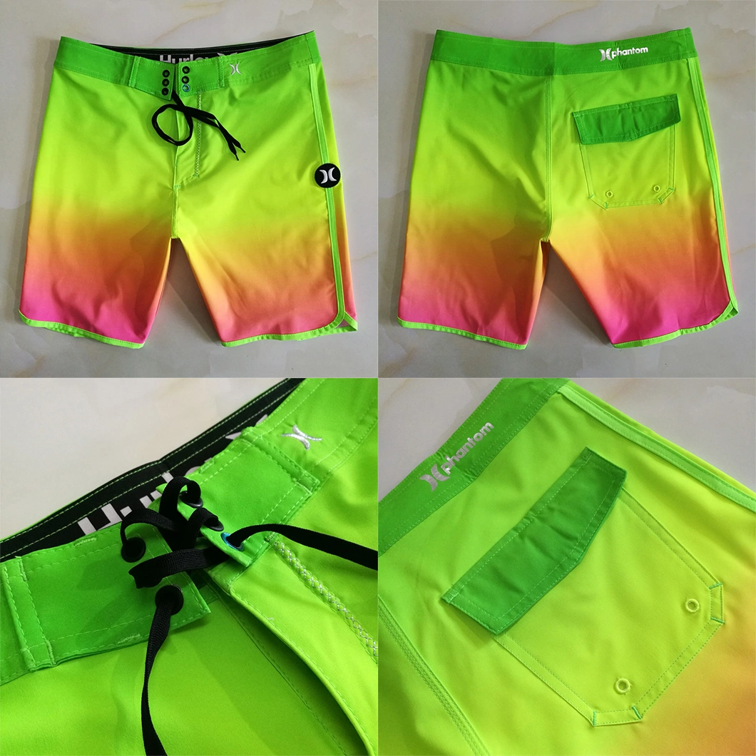 OEM Eco Friendly Men&prime;s Swim Beach Trunks Recycled Board Shorts for Boys