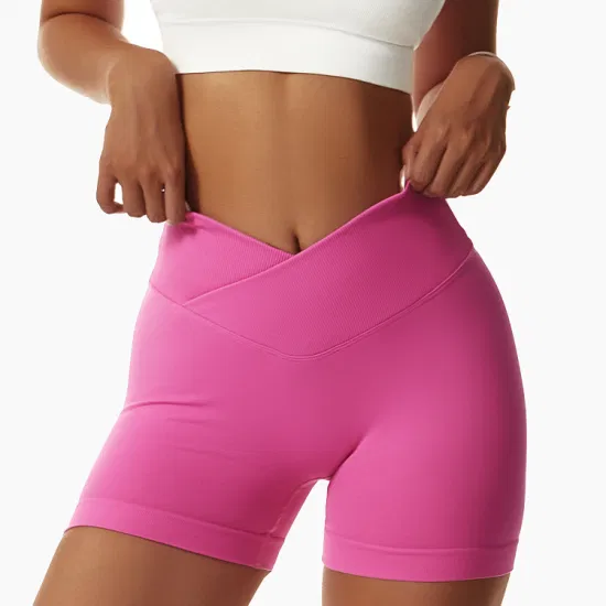 XXL Peach Buttock Lifting Yoga Gym Wear Elastic Cross High