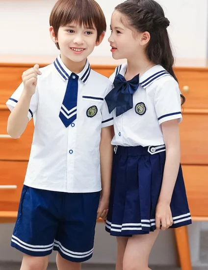 Source Manufacturer Pleated Skirts for Girls 2021 School Uniform for Primary and Junior High Schools/Low Price Wholesale Class Uniform